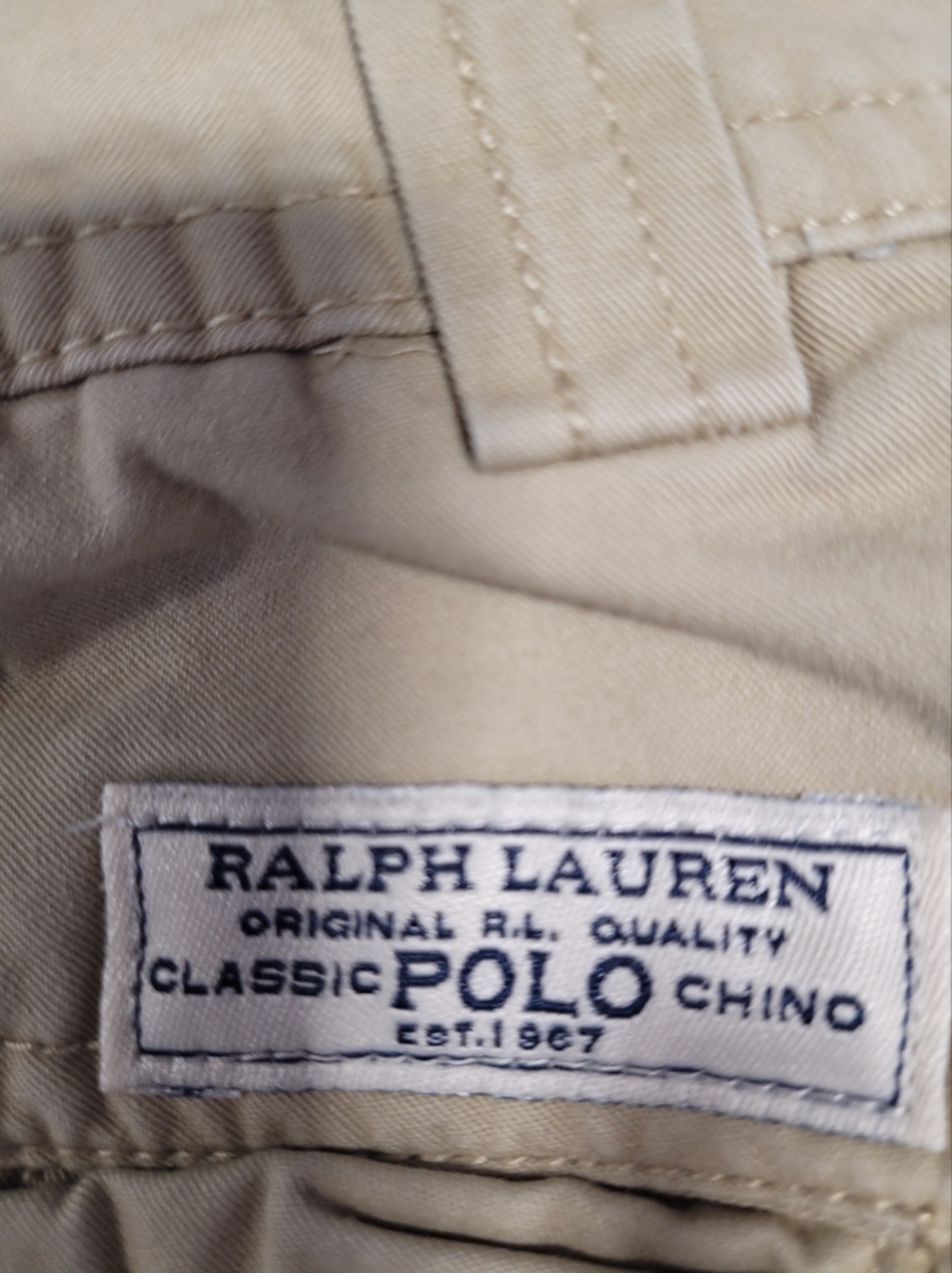 Polo by Ralph Lauren Men's Khaki Cargo Shorts - Picture 3 of 6